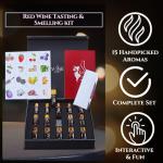 Red Wine Aroma Kit with 15 Tasting Scents