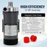 Magnetic Drive Wort Pump for Home Brewing