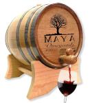 Custom 5 Gallon Oak Barrel for Wine Making