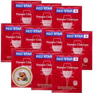 Red Star Premier Classique Wine Yeast - 10 Pack