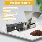 Electric Barley Grinder with 4 Hoppers, 2 Rollers