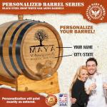 Custom 5 Gallon Oak Barrel for Wine Making