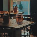 Rustic Oak Wine Barrel Decor for Bar Parties