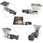 Electric Barley Grinder with 4 Hoppers, 2 Rollers