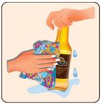 FastLabel 12oz Beer Bottle Labels for Easy Brewing