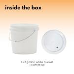 2 Gallon Food Grade Fermenting Bucket with Lid