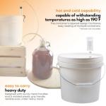 2 Gallon Food Grade Fermenting Bucket with Lid