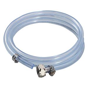 Beer Line with Hex Nut Adapter, 5ft Length