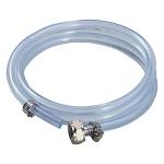 Beer Line with Hex Nut Adapter, 5ft Length