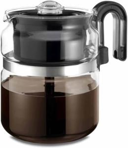 8-Cup Glass Stovetop Coffee Percolator