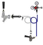 Beer Line with Hex Nut Adapter, 5ft Length