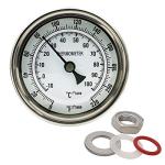 Stainless Steel Dial Thermometer for Home Brewing