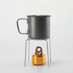 Gexdes Mini Alcohol Camping Stove for Brews
