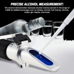 Alcohol Refractometer for Accurate Home Brewing