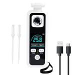 Digital Brix Refractometer with ATC and Rechargeable Battery