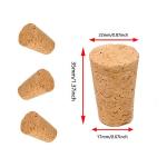 30 Natural Wooden Corks for Beer and Wine