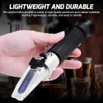Alcohol Refractometer for Accurate Home Brewing