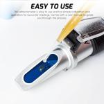 Alcohol Refractometer for Accurate Home Brewing