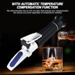 Alcohol Refractometer for Accurate Home Brewing