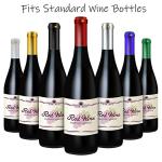 Black PVC Heat Shrink Capsules for Wine Bottles