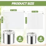 Eboot 12-Pack Reusable Brew Straining Bags