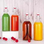 32oz Swing Top Glass Bottles for Home Brewing