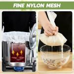 Eboot 12-Pack Reusable Brew Straining Bags