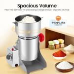 High-Speed 1000g Grain Mill for Home Brewing