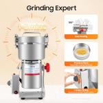 High-Speed 1000g Grain Mill for Home Brewing
