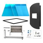 Manual Grain Crusher for Home Brewing