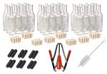 Wine Bottling Bundle: 36 Glass Bottles & Accessories