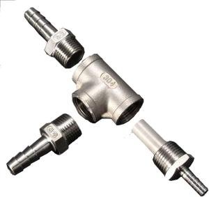 Stainless Steel Inline Oxygenation Kit for Brewing