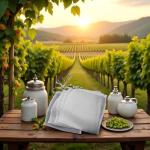 White Nylon Straining Bags for Homebrew – 5 Pack