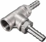 Stainless Steel Inline Oxygenation Kit for Brewing