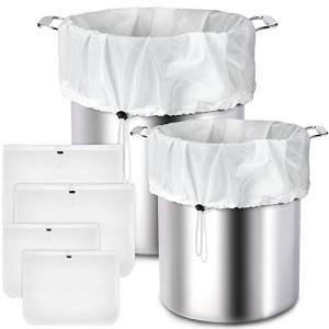 4 Pack Fine Mesh Brew Bags for Beer & Wine