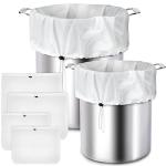 4 Pack Fine Mesh Brew Bags for Beer & Wine