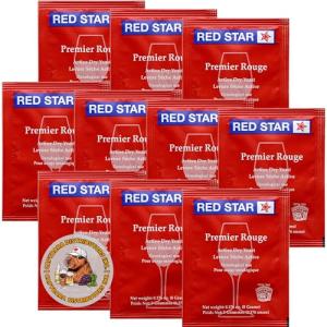Red Star Premier Rouge Wine Yeast - 10 Pack