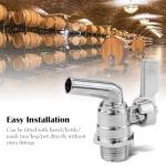 Stainless Steel Adjustable Beer Faucet and Dispenser