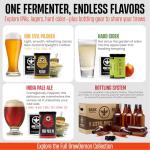 BrewDemon Frost Conical Fermenter for Home Brewing