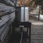 GasOne 20qt Stainless Steel Stockpot with Lid