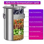 60L Stainless Steel Fermentation Barrel for Wine