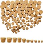 100 Assorted Cork Stoppers for Bottles and DIY