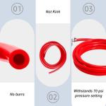 MRbrew 10ft CO2 Tubing with Hose Clamps