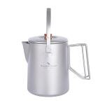 Titanium Camping Coffee Pot - 1.5L Barista Kettle