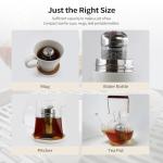 Stainless Steel Loose Leaf Tea Infuser Set