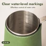 iKoffy 12OZ Gooseneck Coffee Kettle in Meadow Green