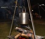 Titanium Camping Coffee Pot - 1.5L Barista Kettle