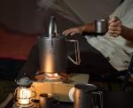 Titanium Camping Coffee Pot - 1.5L Barista Kettle