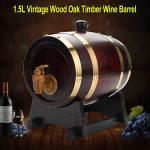 Vintage Wooden Wine Making Barrels (1.5L to 10L)