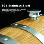3L Charred Oak Aging Barrel with Stand & Spigot